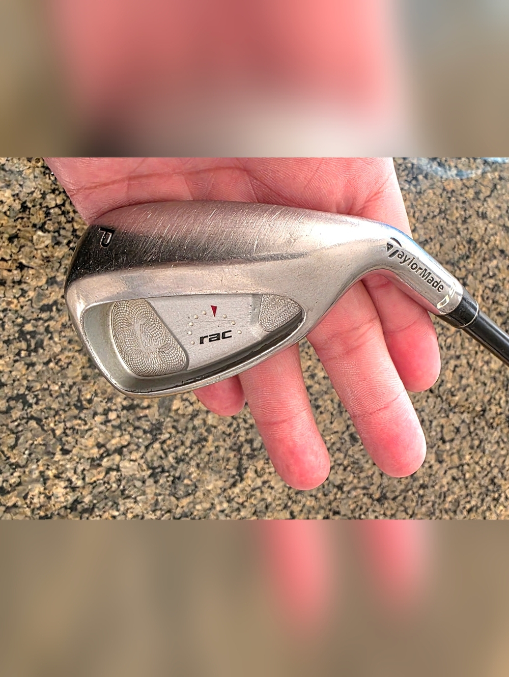 Taylormade Rac OS Oversize Pitching Wedge single Golf iron Graphite shaft Flex